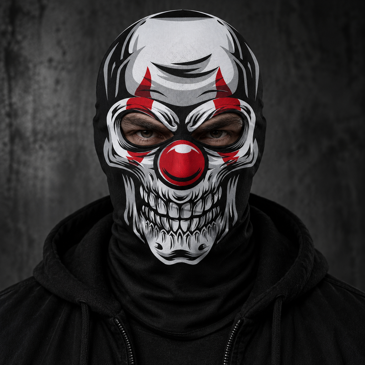 Scary Skeleton Halloween Full Face Mesh Mask