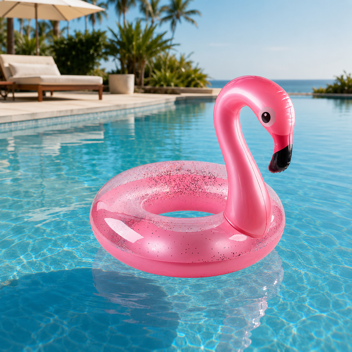 Flamingo Inflatable Pool Float Summer Beach Swimming Ring Kids Adults