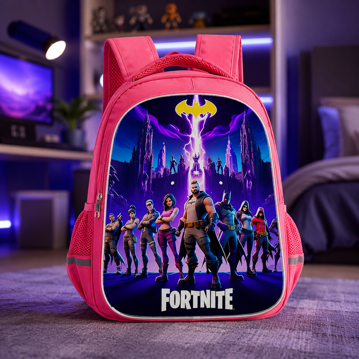 Gaming Character School Backpack 16 Inch Kids Boys Girls Cartoon Ages 5-8