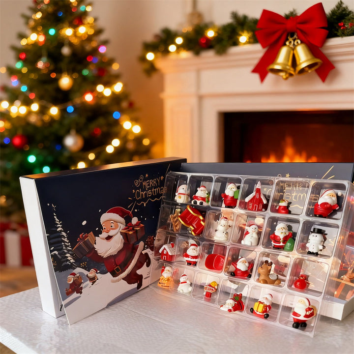 Advent Calendar with 24 Mini Figurines