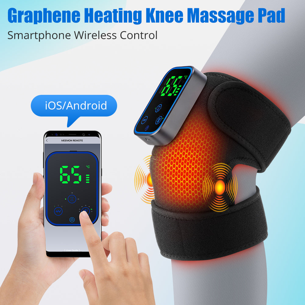 Knee Massager with Heat and App Control Function