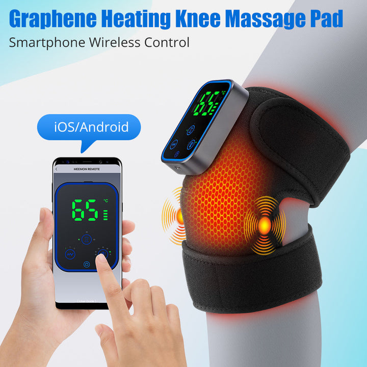 Knee Massager with Heat and App Control Function