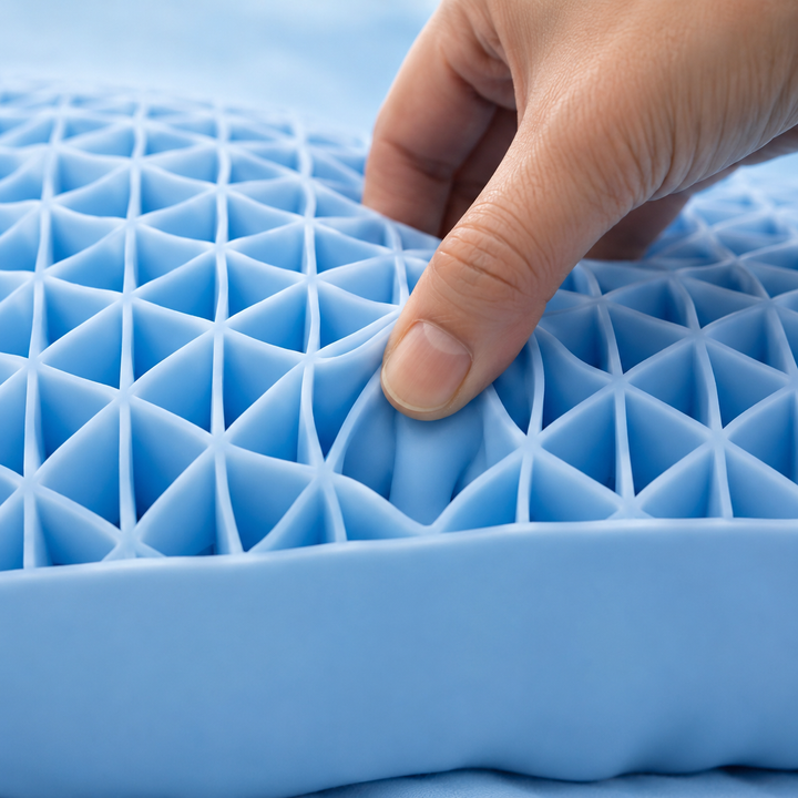 Cooling Gel Memory Foam Pillow Rectangular Standard Size