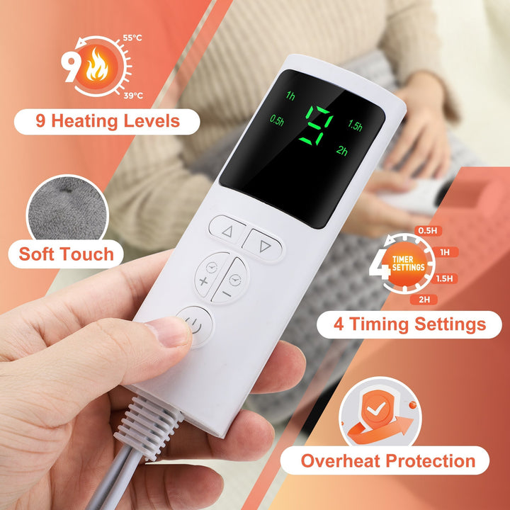 Electric Heating Pad Heated Blanket Heating Belt Combo