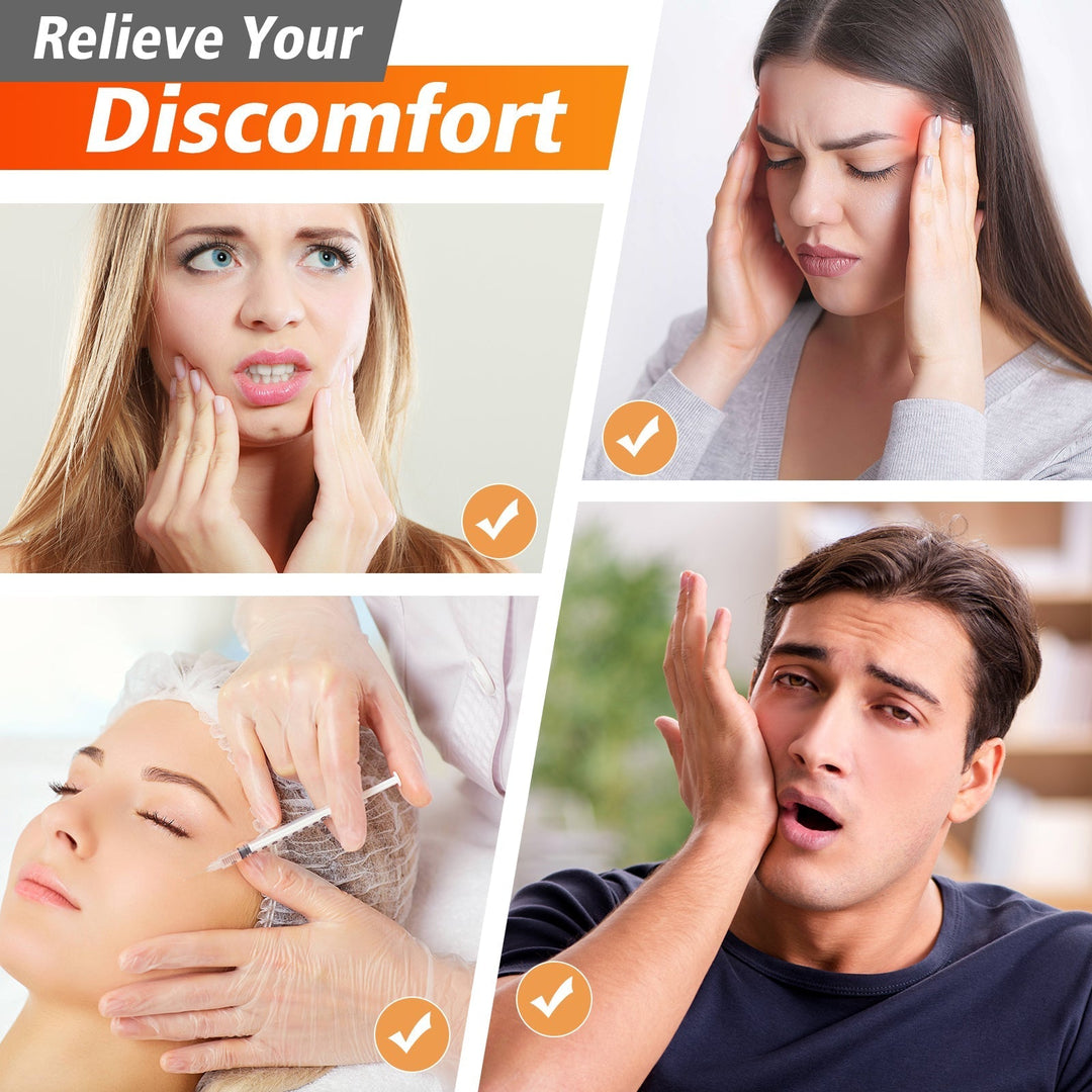 Heating Pad for Face Jaw Chin Therapy Device