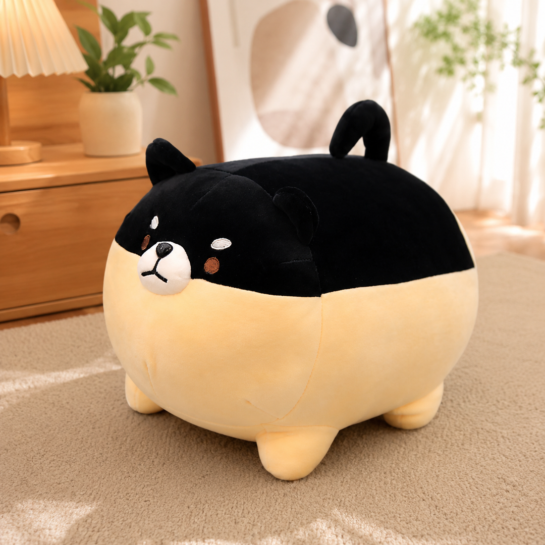 Cute Fat Shiba Inu Plush Dog Soft Stuffed Kids Birthday Gift