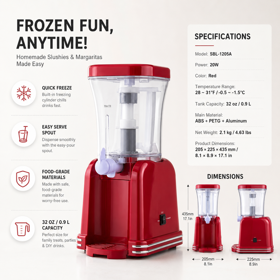 Frozen Drink Maker 32oz Slushie Smoothie Margarita Machine Home Party