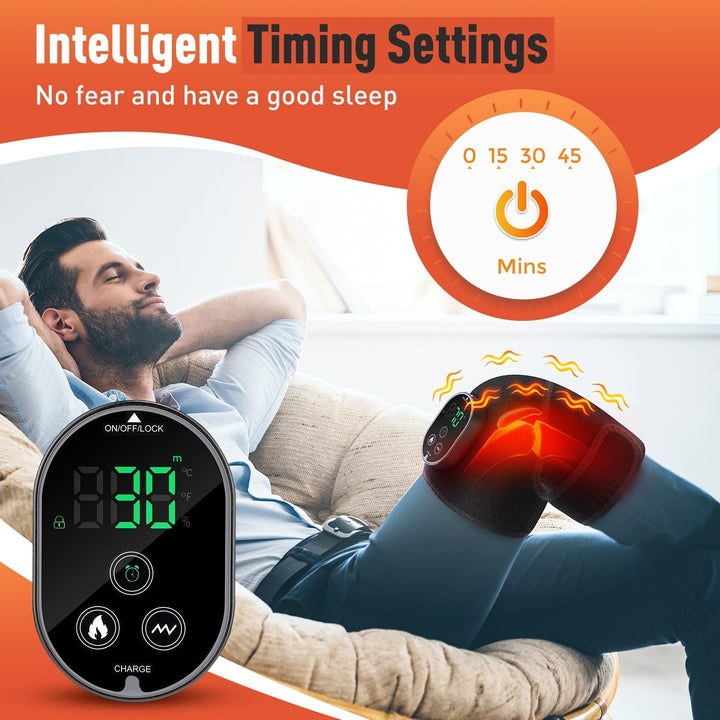 Knee Heating Pad for Pain Relief Therapy Device