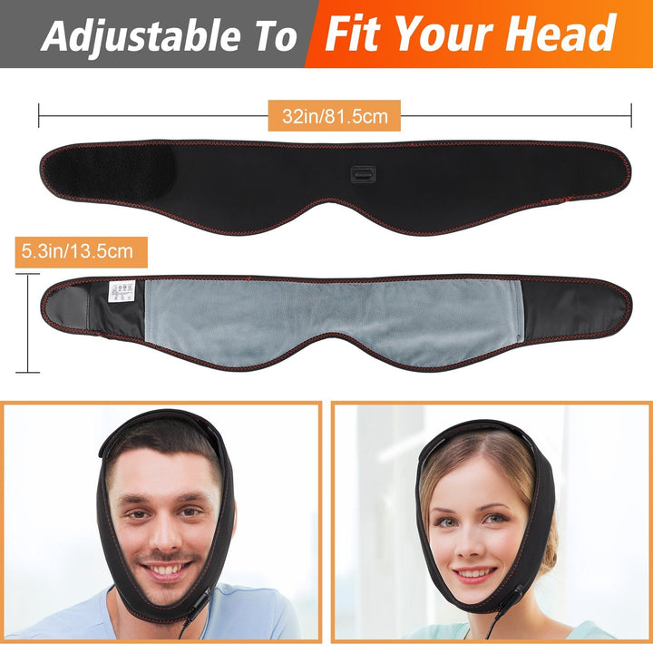 Heating Pad for Face Jaw Chin Therapy Device