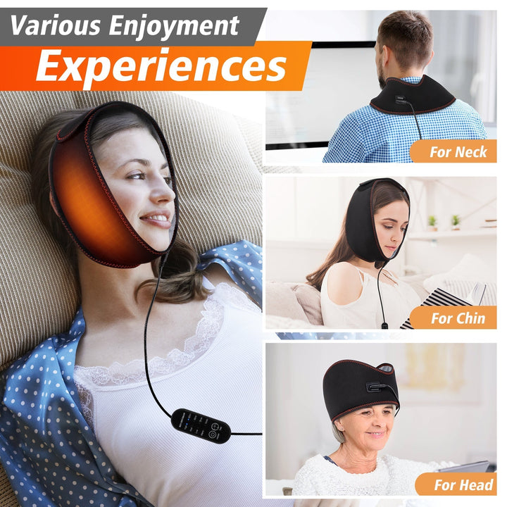 Heating Pad for Face Jaw Chin Therapy Device