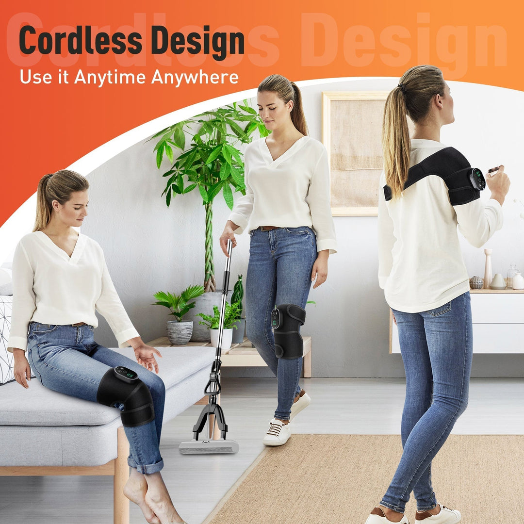 Knee Heating Pad for Pain Relief Therapy Device
