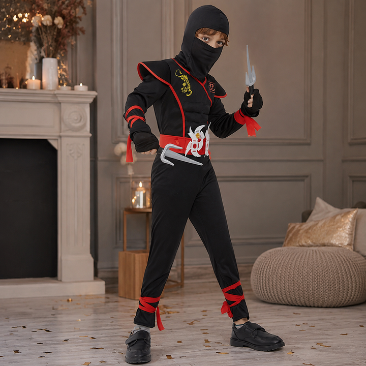 Kids Ninja Costume Muscle Bodysuit  Halloween Costume