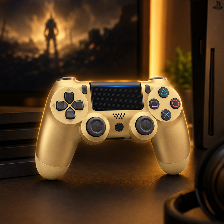 Wireless Bluetooth Controller Gamepad for PlayStation 4 and PC