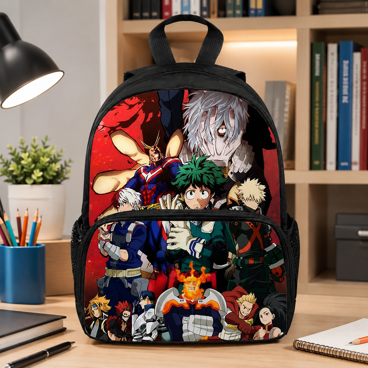 My Hero Academia Boys School Laptop Backpack