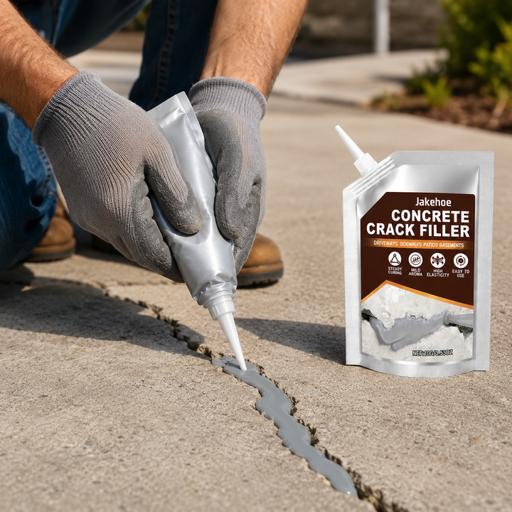 Concrete Crack Filler Self-Leveling Driveway Repair Sealant Waterproof Quick Dry
