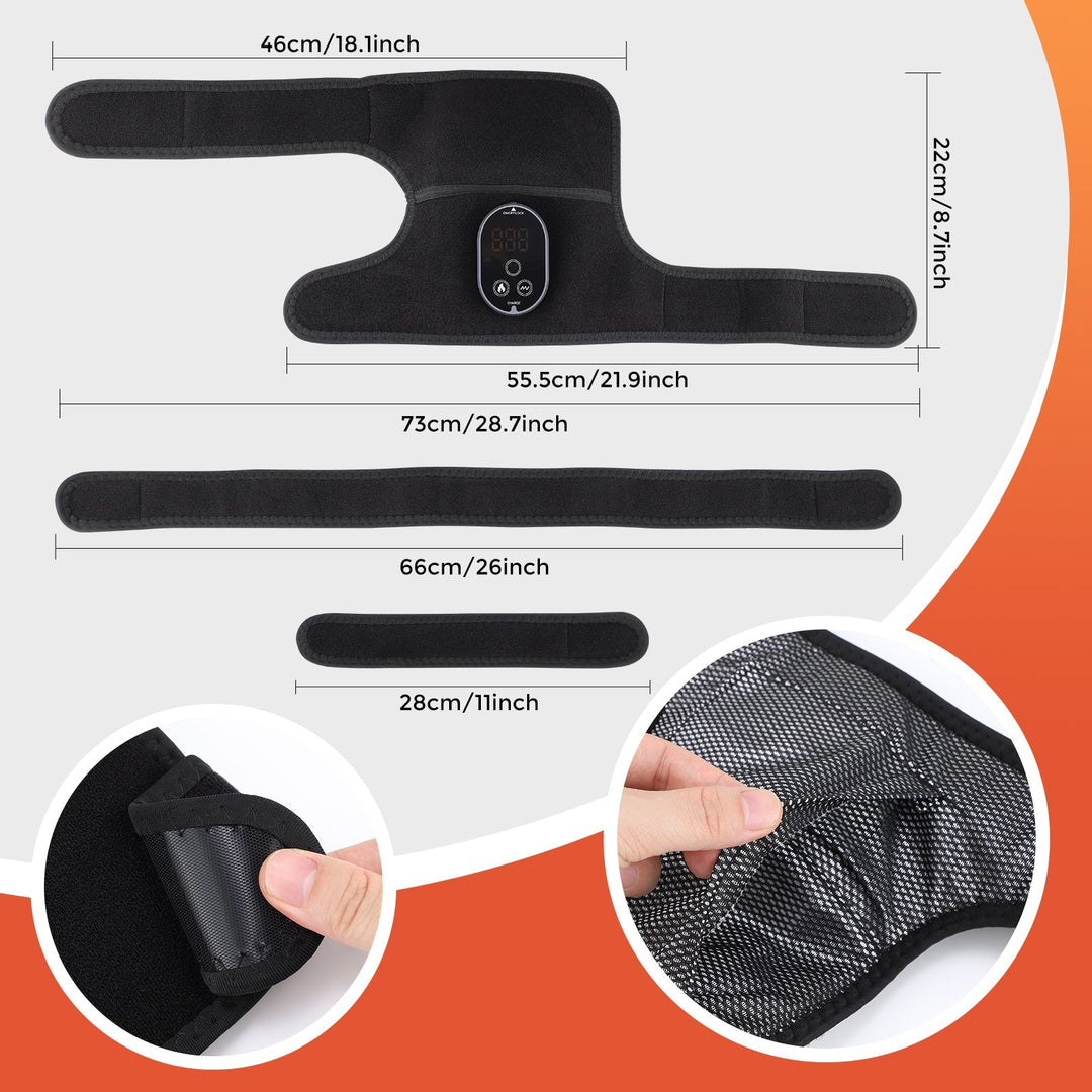 Knee Heating Pad for Pain Relief Therapy Device