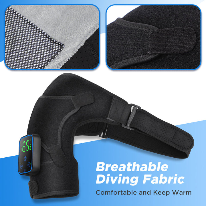 Wireless Shoulder Massager APP Control Detachable Design