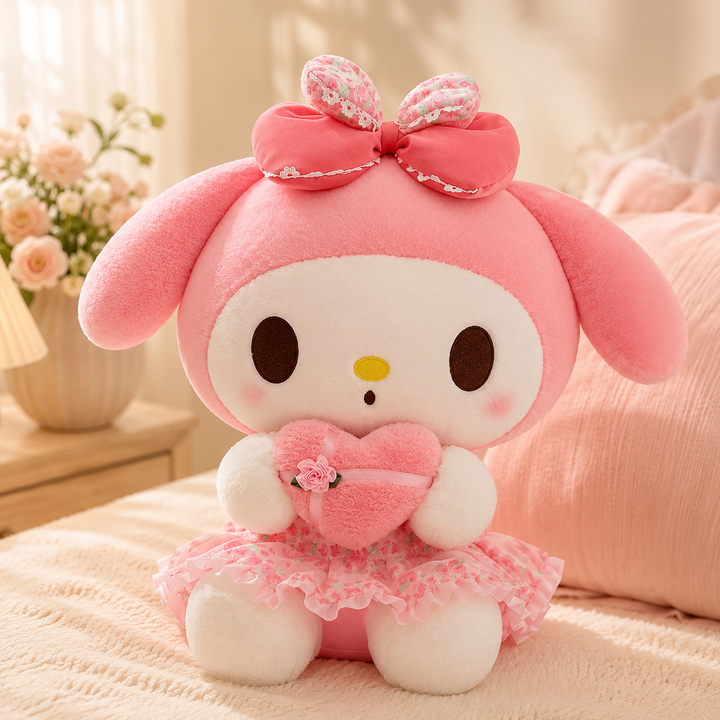 Kawaii Cartoon Cat Doll Plush Soft Stuffed Romantic Kids Party Gift