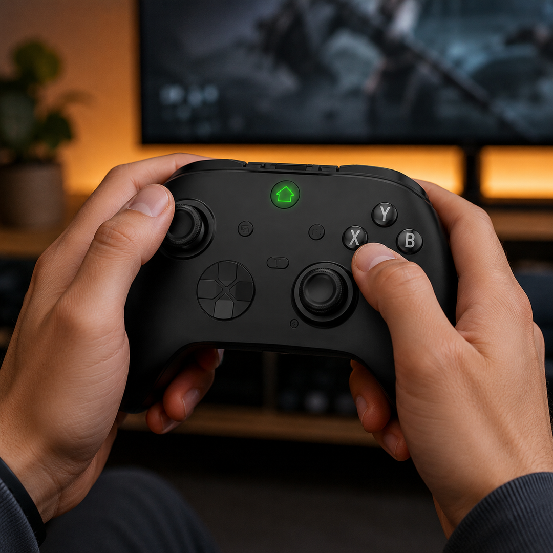 Wireless Gaming Controller 2.4GHz Gamepad for PC and Console Compatible