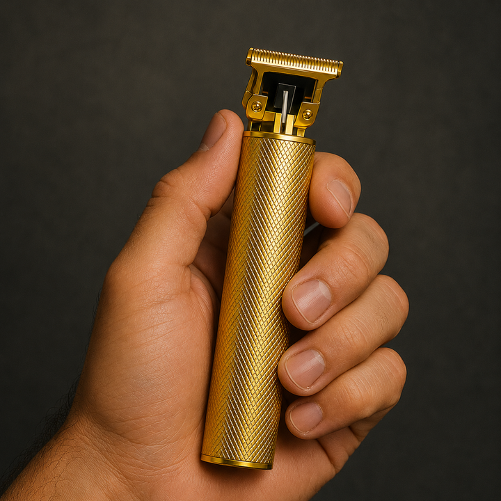 Hair Trimmer with Carbon Steel Blades