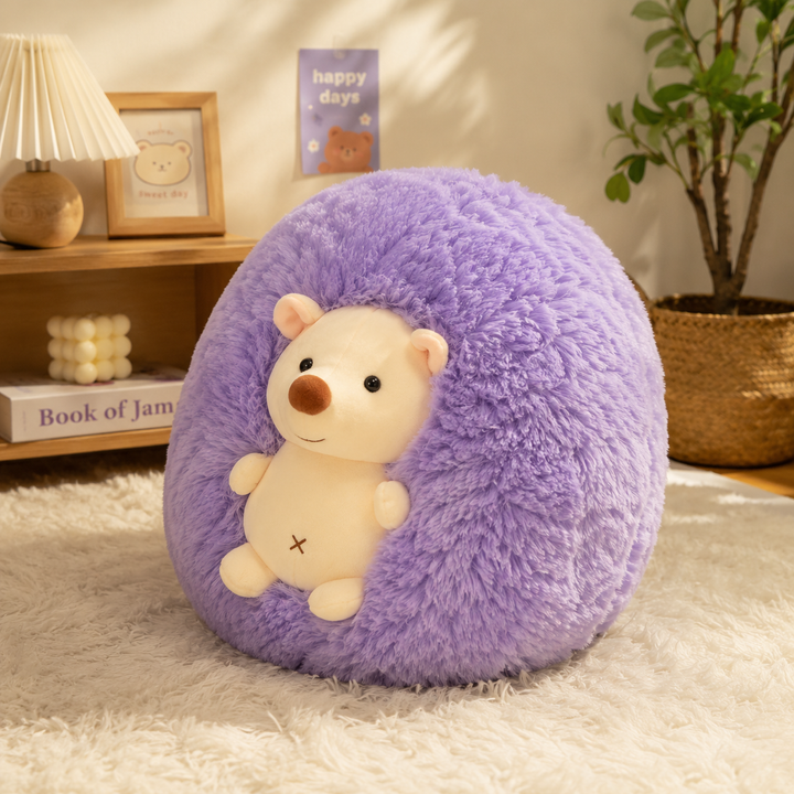Cute Hedgehog Plush Toy Soft Stuffed Animal Doll Kids Gift
