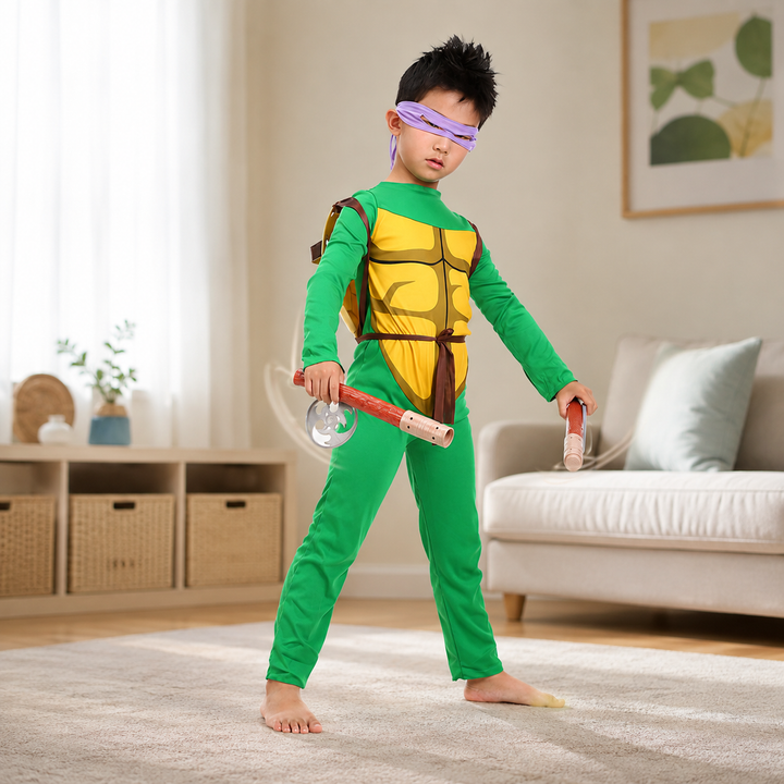 Teenage Mutant Ninja Turtles Kids Halloween Jumpsuit Costume