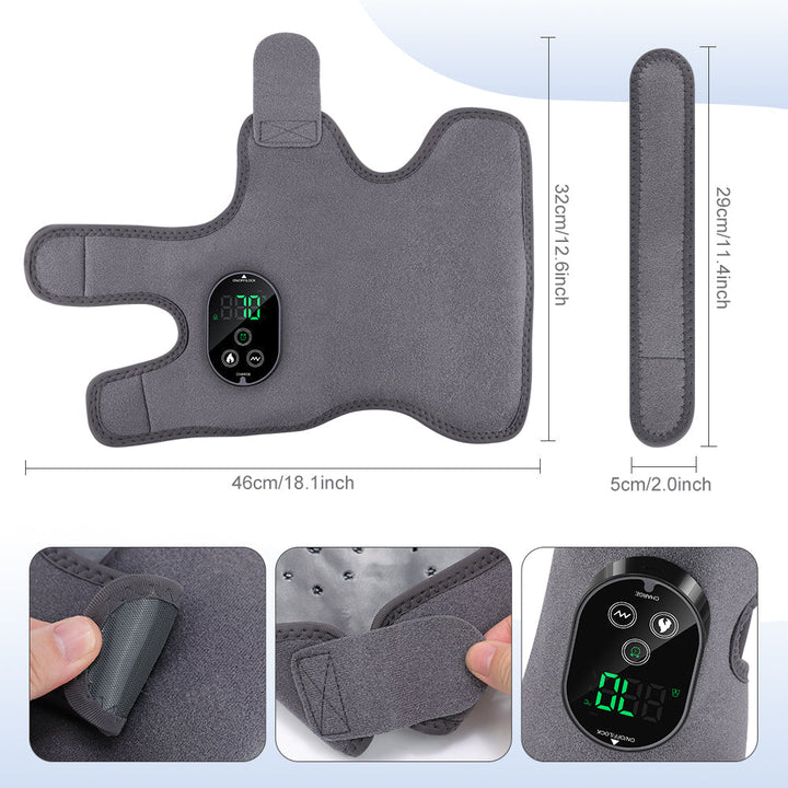 Cordless 4 in 1 Massage Pad for Elbow Knee Foot Ankle Relief