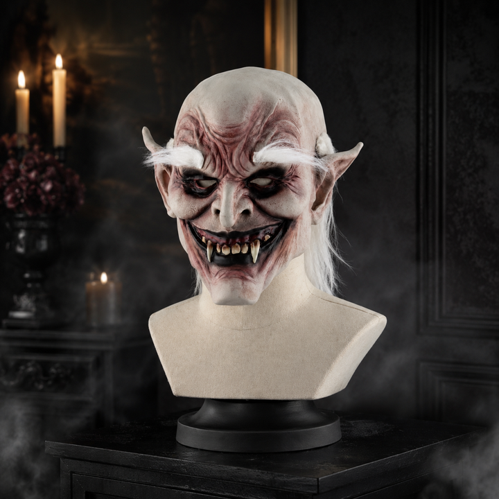 Old Demon Latex Mask Halloween Horror Costume Mask