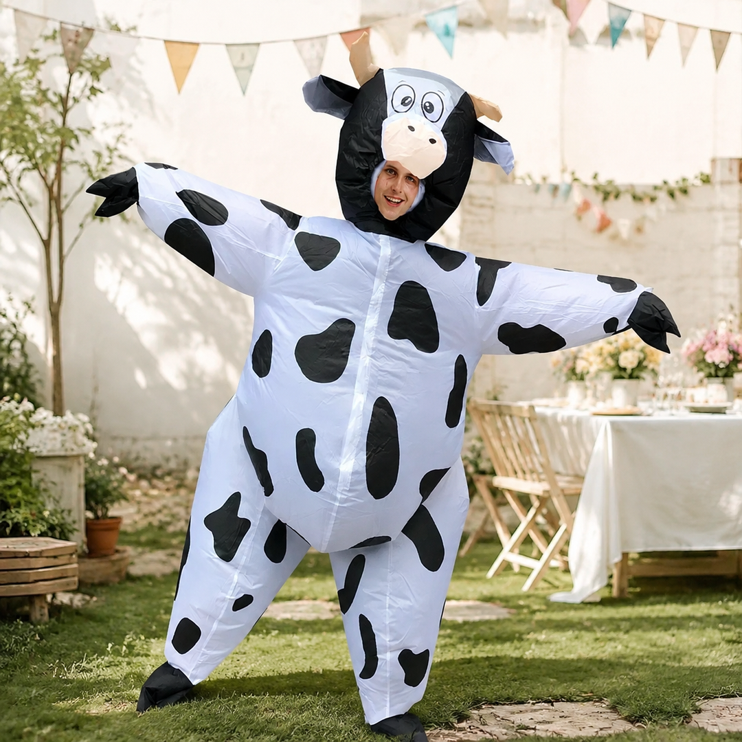 Inflatable Cow Costume for Adult Halloween