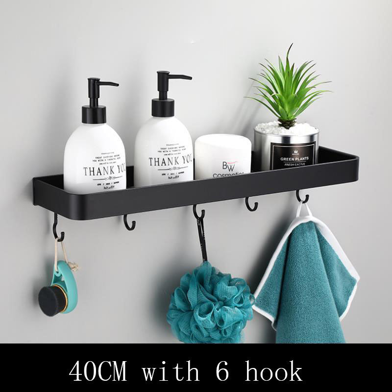 Bathroom Wall Shelf Aluminum