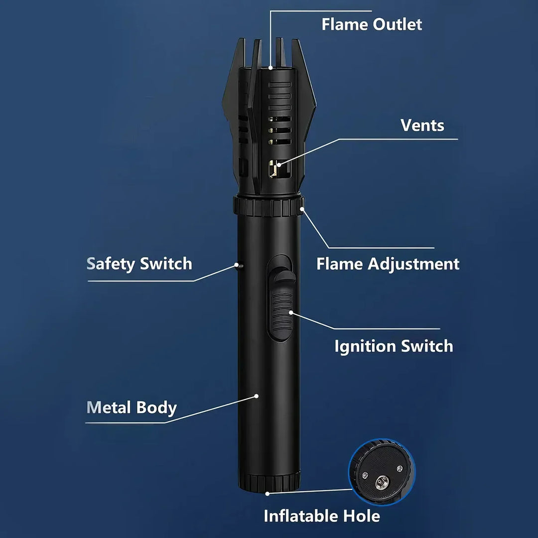 Windproof Turbine Lighter 360 Degree Rotation