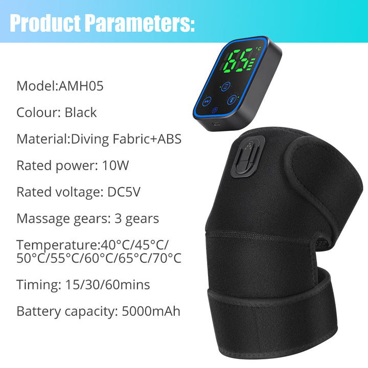 Knee Massager with Heat and App Control Function