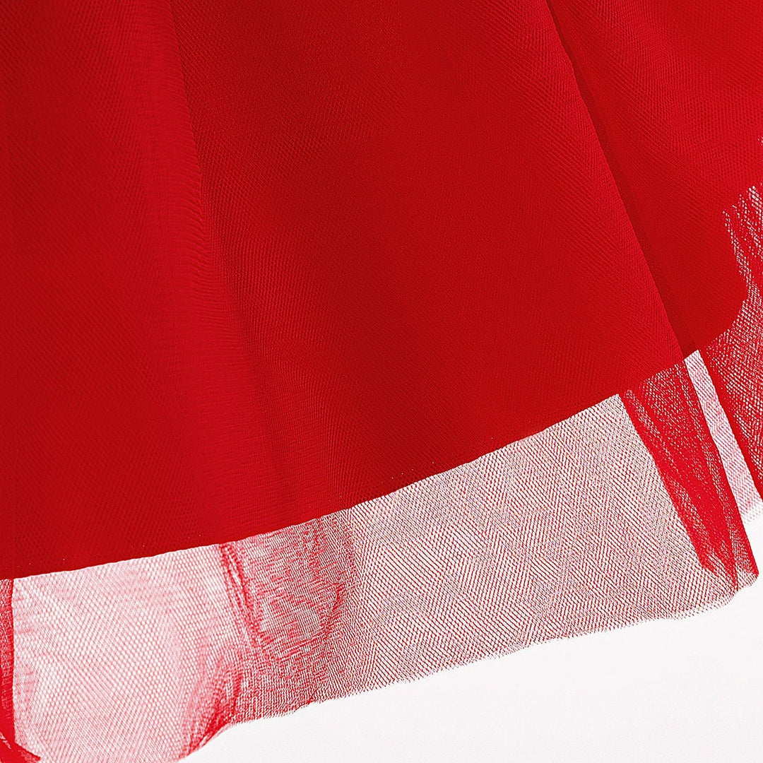 Girls Ball Gown Dress with Magnetic Socks