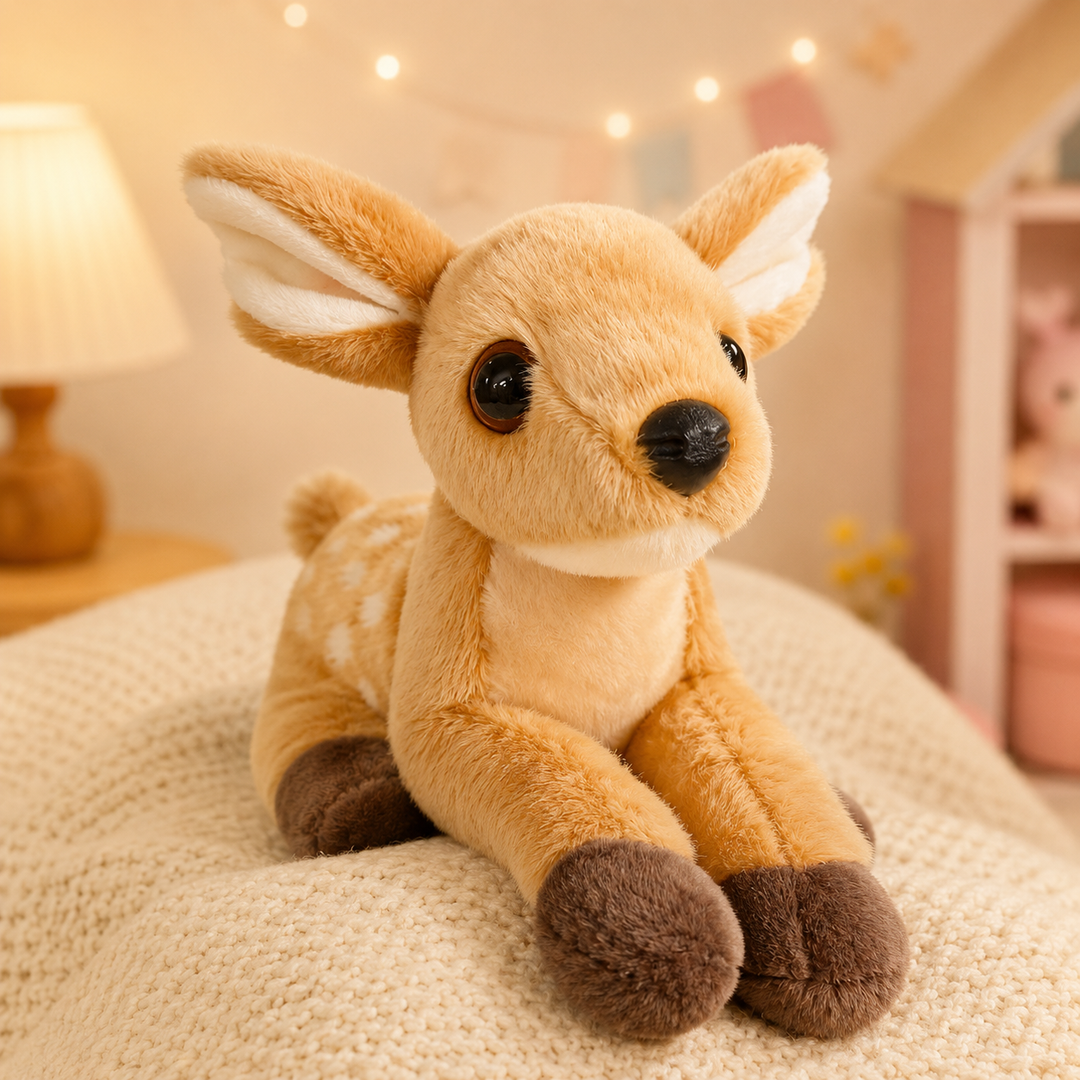 Kawaii Giraffe Plush Stuffed Deer Kids Room Gift