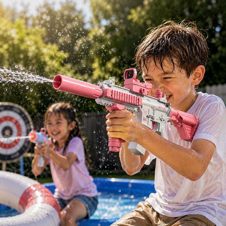 Electric Pulse Water Kids Toy Auto Burst Splash Outdoor Pool Summer Party