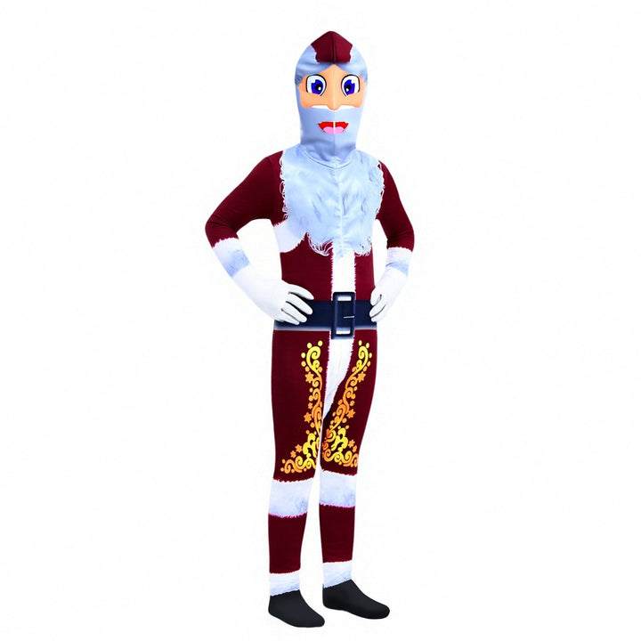 Kids Santa Costume Onesie Holiday Outfit