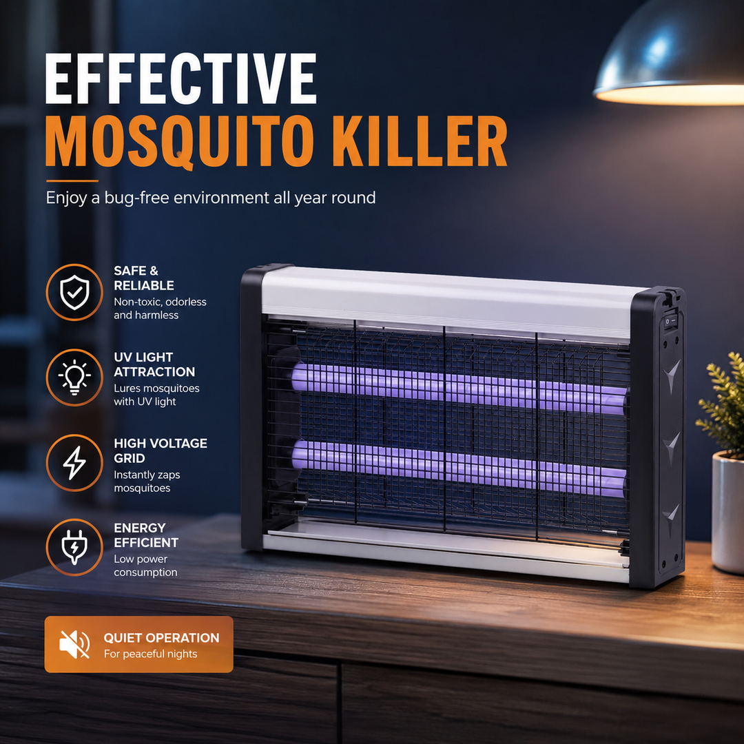 UV Mosquito Killer Lamp Electric Indoor Bug Zapper Fly Trap Light