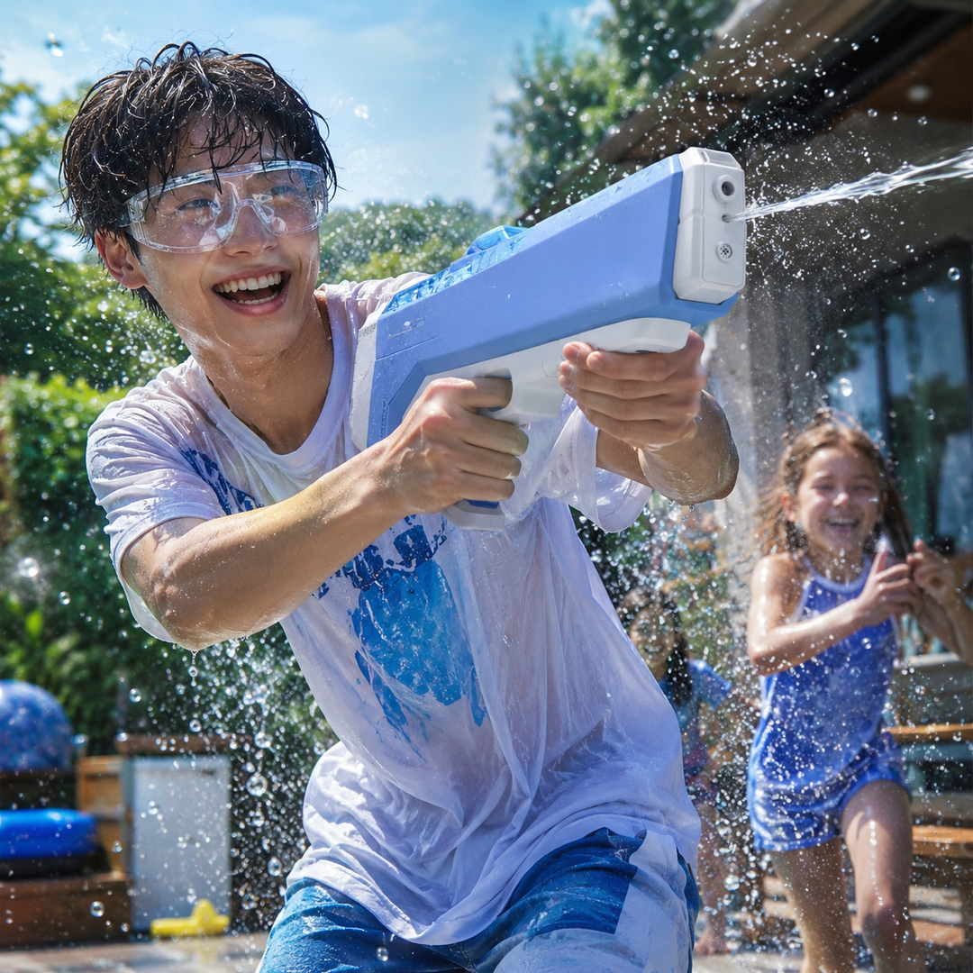 Electric Pulse Water Kids Toy Auto Burst Splash Outdoor Pool Summer Party