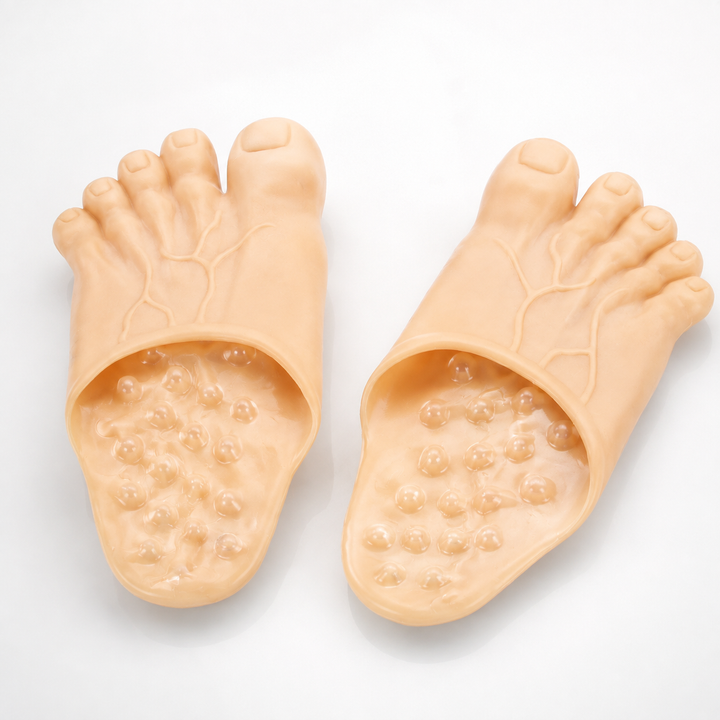 Bigfoot Slippers Funny Novelty Foot Slippers
