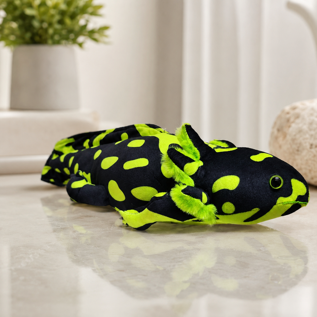Kawaii Newt Plush Toy Soft Salamander Long Pillow Kids Gift