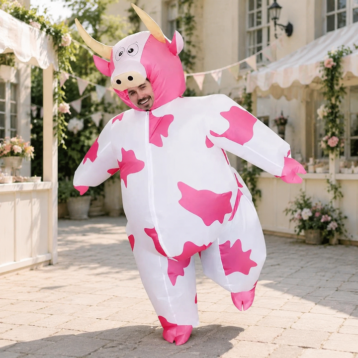 Inflatable Cow Costume for Adult Halloween