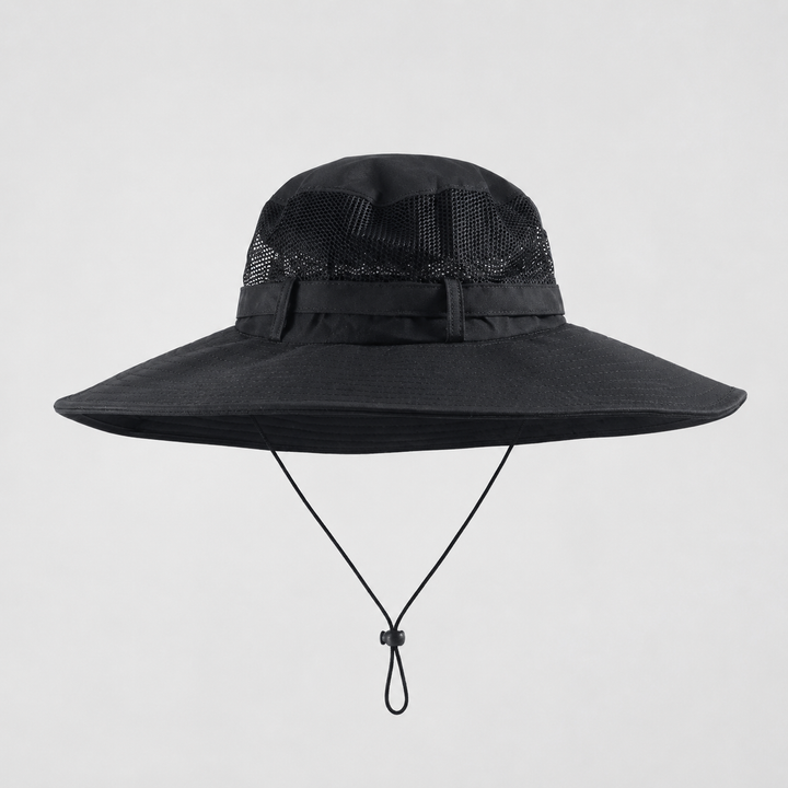 Summer Large Sun Hat Breathable Mesh Fisherman Hiking Beach Cap