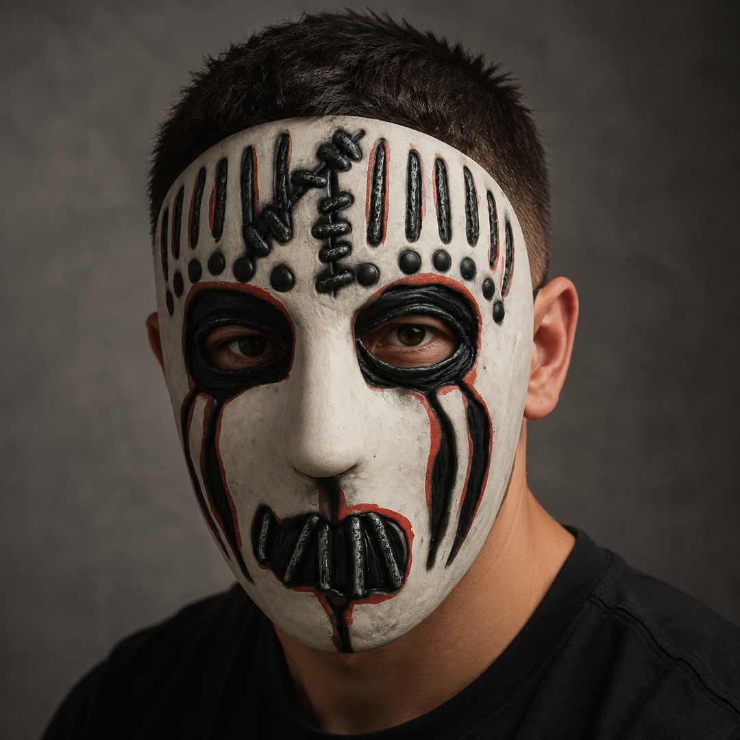 Heavy Metal Horror Face Mask Latex Halloween Costume Mask