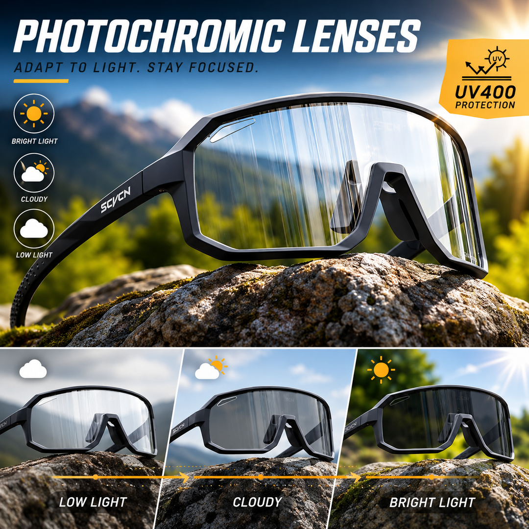 Cycling Sunglasses MTB Road Running Sport Eyewear UV Protection for Men Women