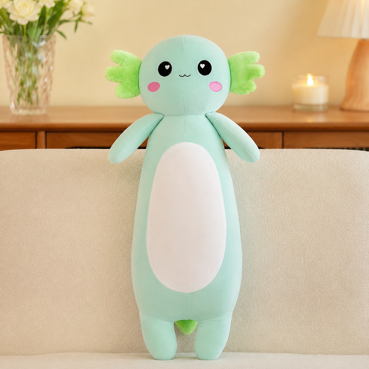 Heavyweight Axolotl Plush Salamander Throw Pillow Kids Gift