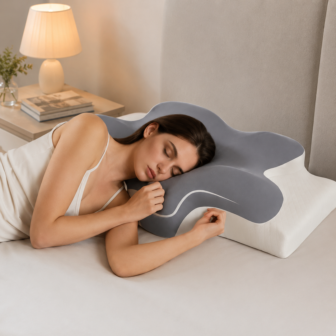 Memory Foam Cervical Pillow Neck Pain Relief Ergonomic Orthopedic Neck Support