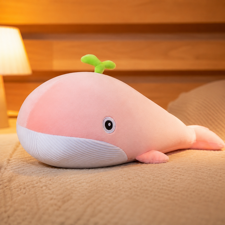 Giant Blue Whale Plush Soft Sea Animal Kids Birthday Gift