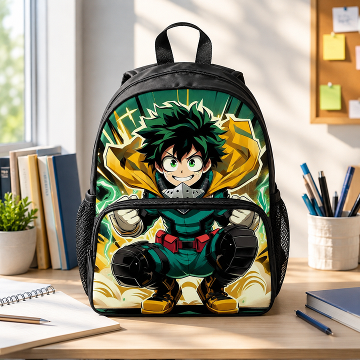 My Hero Academia Boys School Laptop Backpack