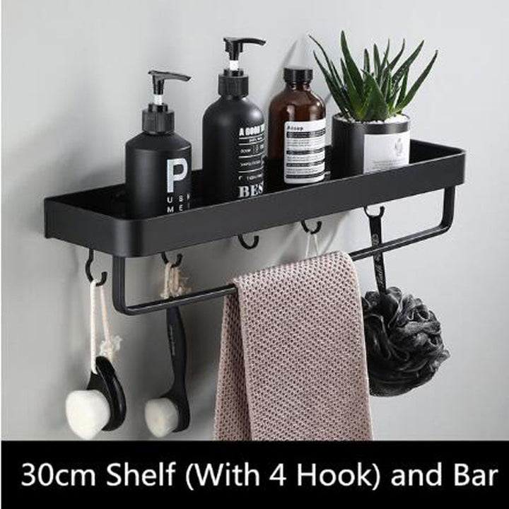 Bathroom Wall Shelf Aluminum