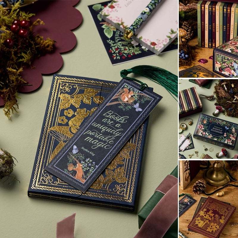 Stationery Advent Calendar 24 Days Countdown Gift Box